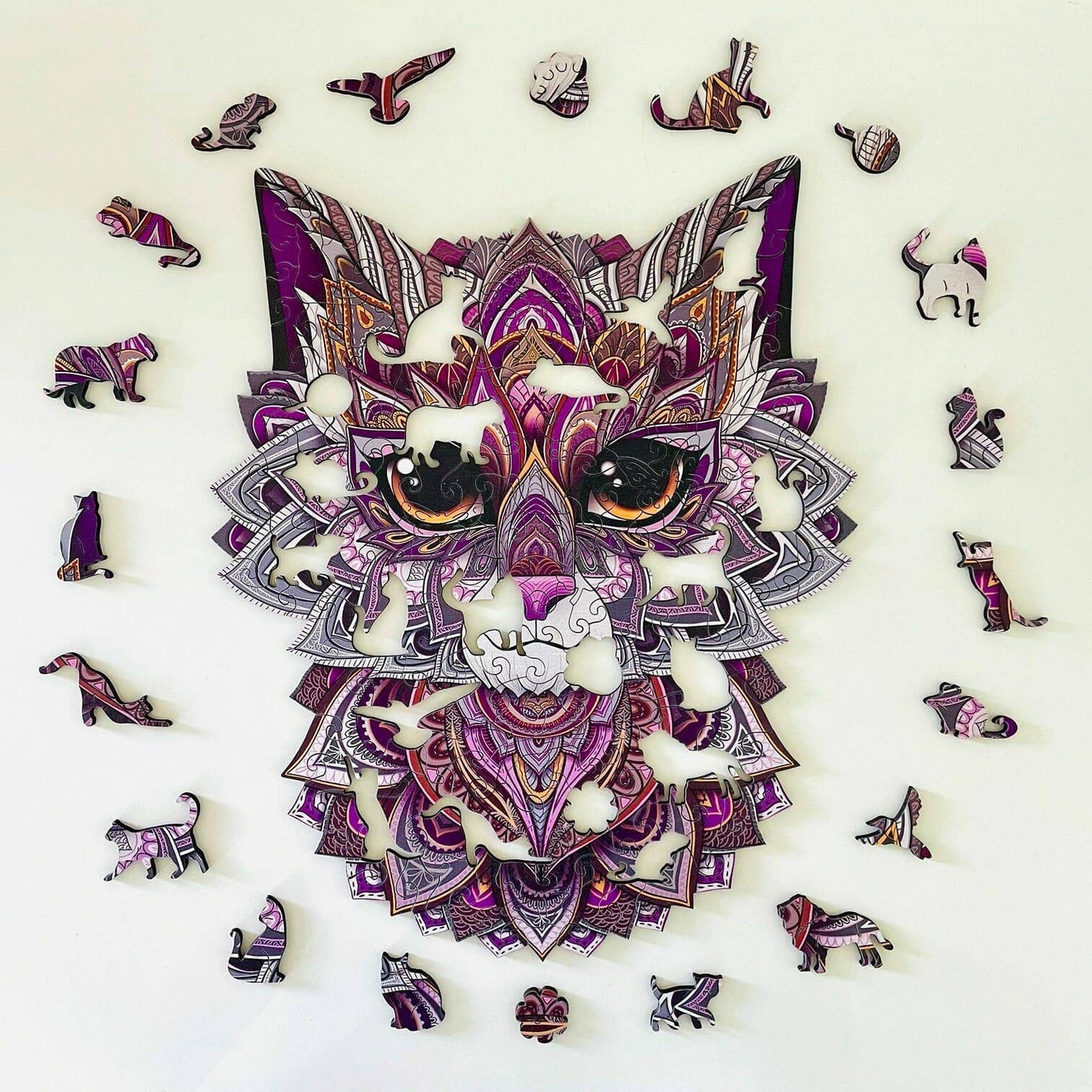 Curious Cat Jigsaw A4 Premium Box