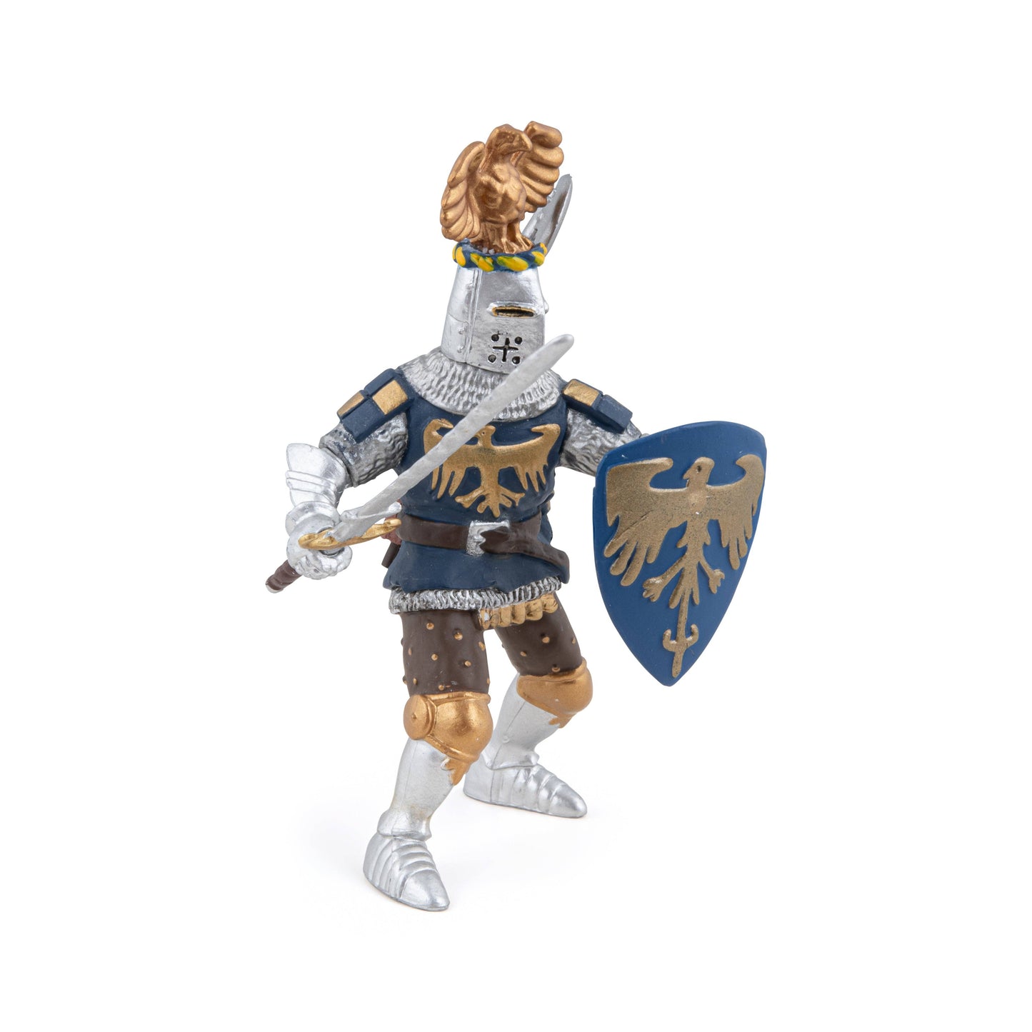 Figurina Cavaliere Blu con cimiero