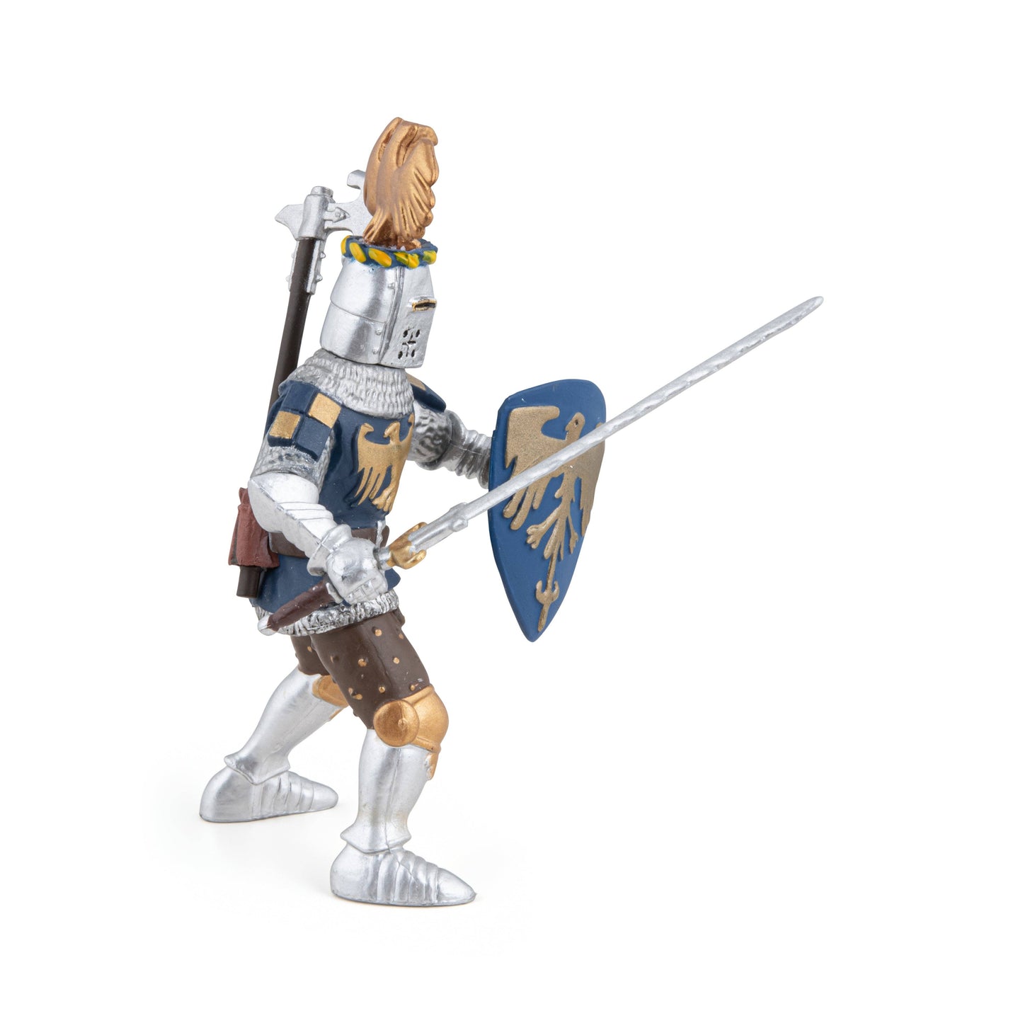Figurina Cavaliere Blu con cimiero