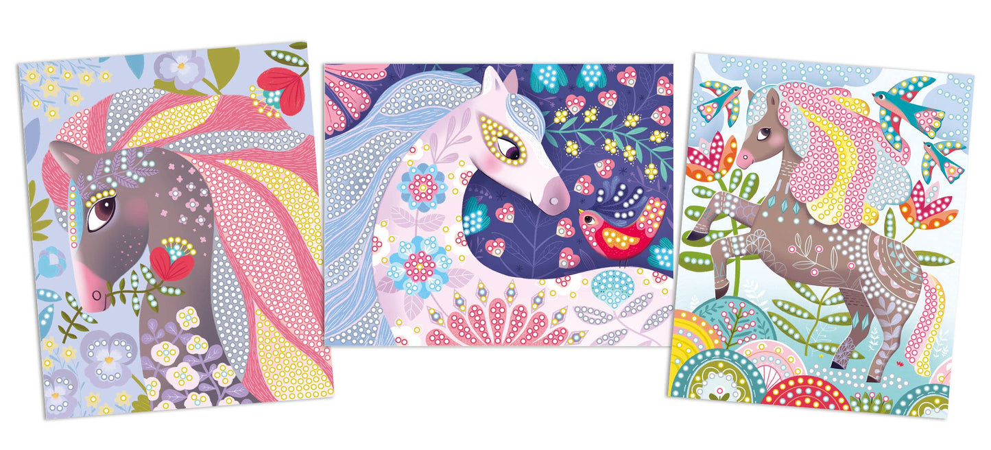 Carte per creare «Diamond Horses»