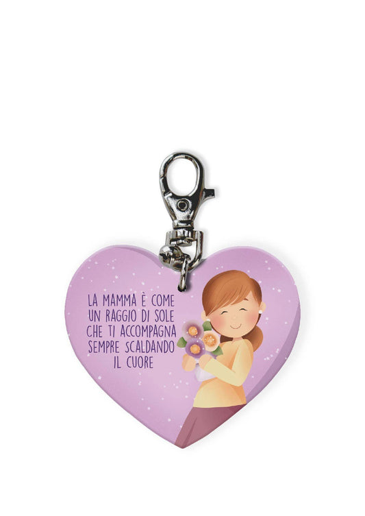 Portachiavi Cuore Sole