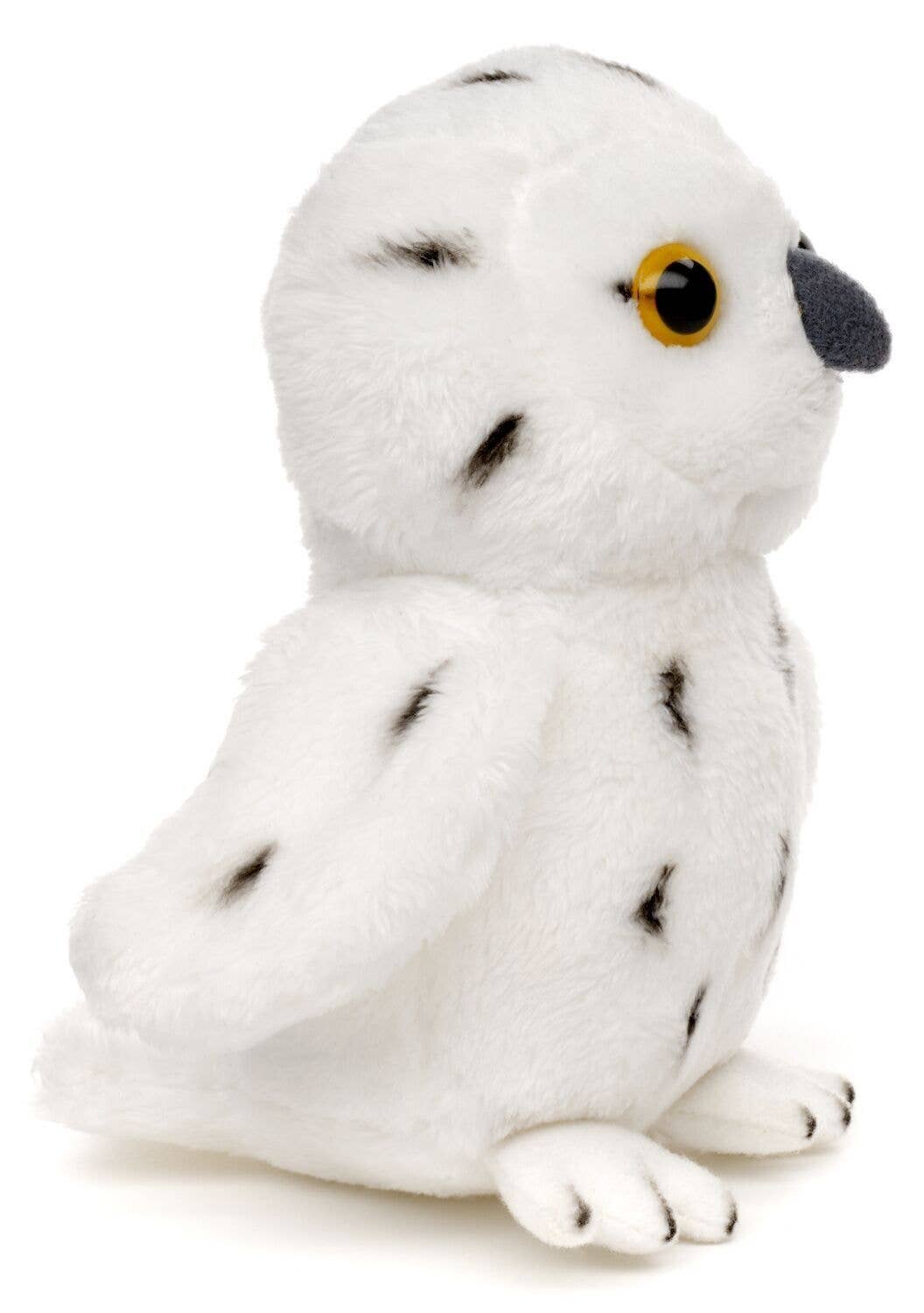 Peluche Gufo delle Nevi - Altezza 12 cm - Giocattolo soffice e coccoloso