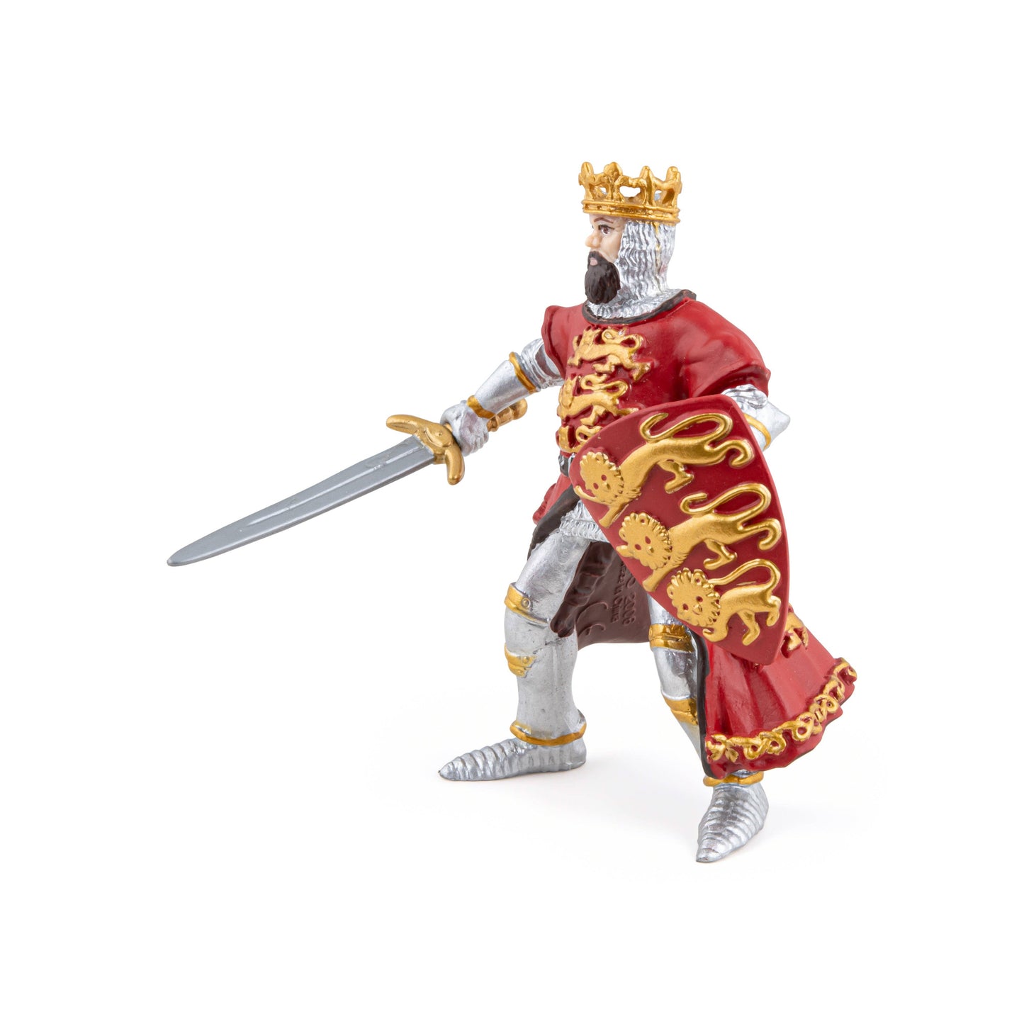 Figurina Re Riccardo Rossa