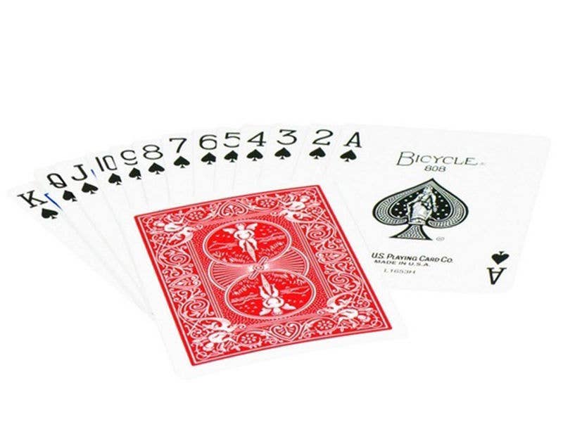 Carte standard per ciclisti, 2 mazzi, blu e rosse
