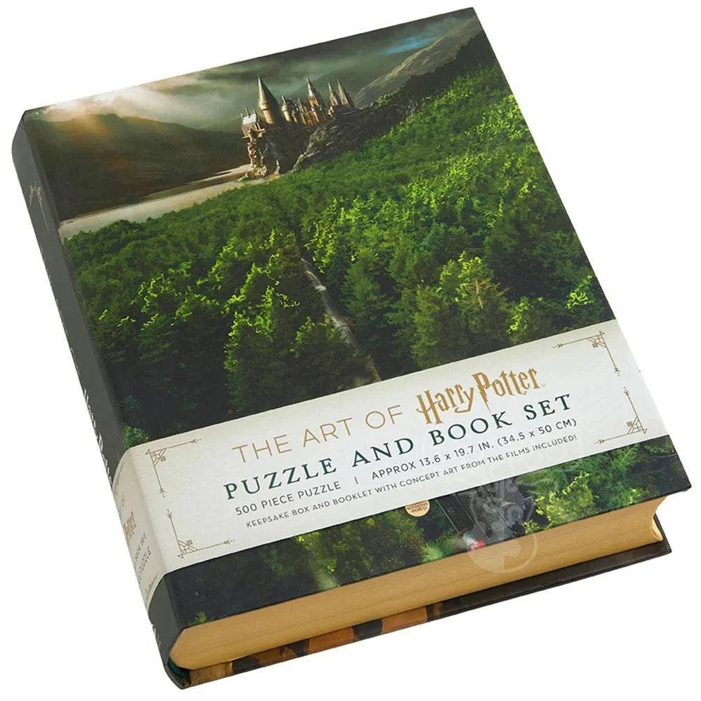 Set di libri e puzzle L'arte di Harry Potter (Book Box) Insight Edition