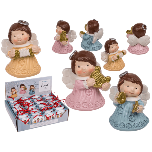 Trio di angeli, messaggeri celesti,