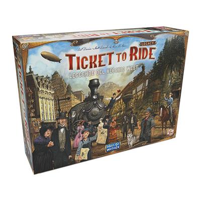 TICKET TO RIDE LEGACY: LEGGENDE DEL VECCHIO WEST - Asmodee Italia