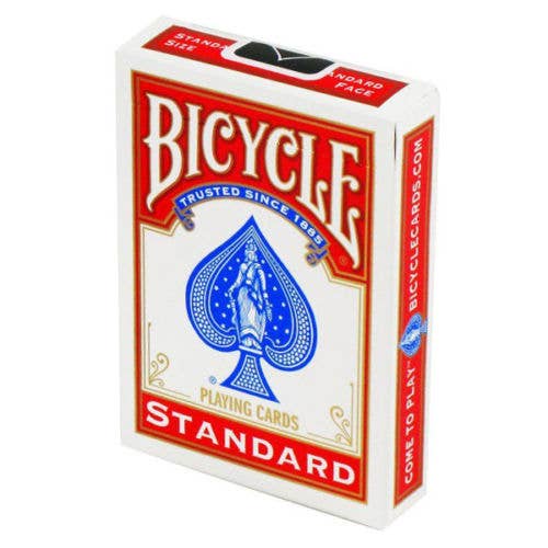 Carte standard per ciclisti, 2 mazzi, blu e rosse