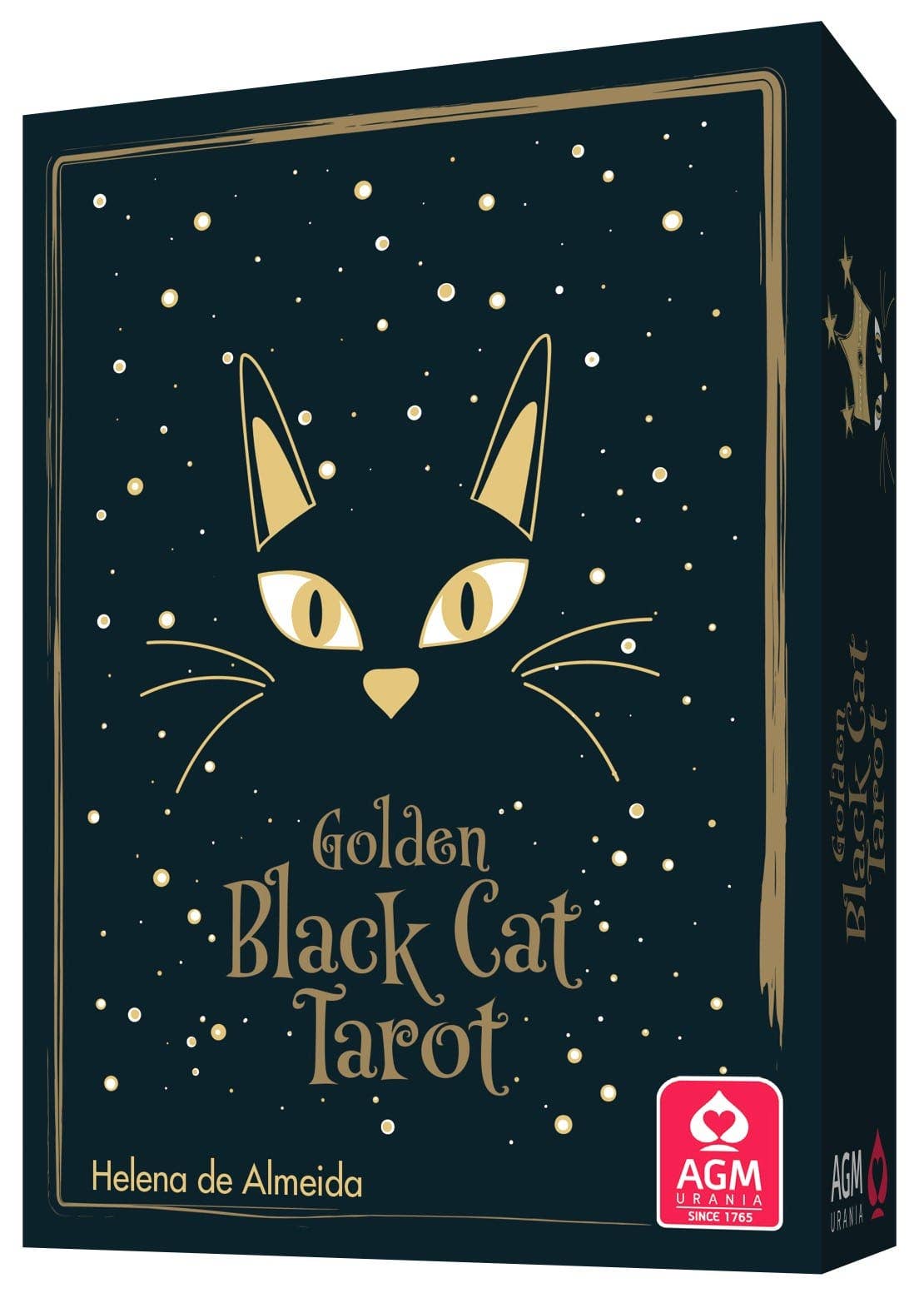 Carte dei Tarocchi Black Cat dorate