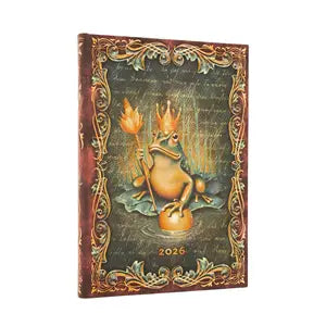 AGENDA 2026 12 MESI I Fratelli Grimm, Il Principe Ranocchio - Midi - orizzontale PAPERBLANKS