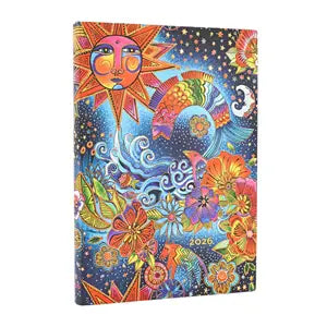 AGENDA 2026 - Magia Celeste - 12 MESI FLEXIS - ORIZZONTALE MIDI - PAPERBLANKS