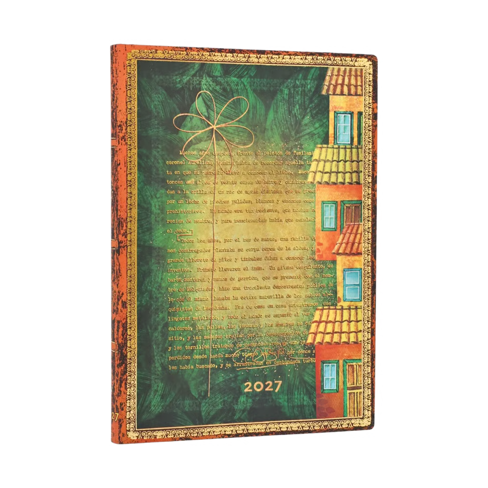 AGENDA 2027 - Garcia Marquez, Cent'anni di Solitudine - Midi ORIZZONTALE - PAPERBLANKS