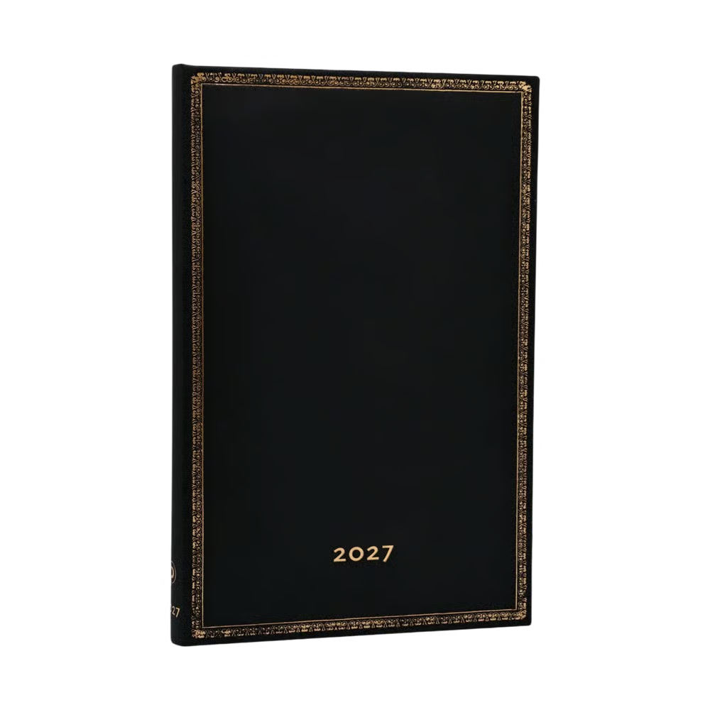 AGENDA 2027 - Black Edition - Maxi ORIZZONTALE - PAPERBLANKS