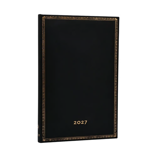 AGENDA 2027 - Black Edition - Maxi ORIZZONTALE - PAPERBLANKS