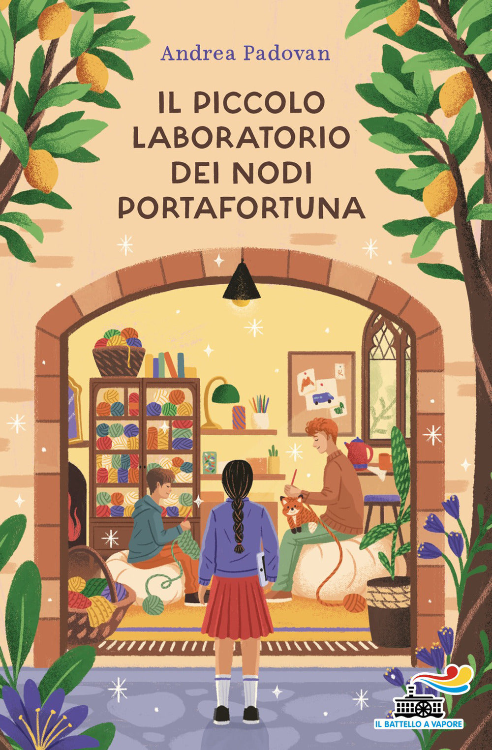 Il piccolo laboratorio dei nodi portafortuna.