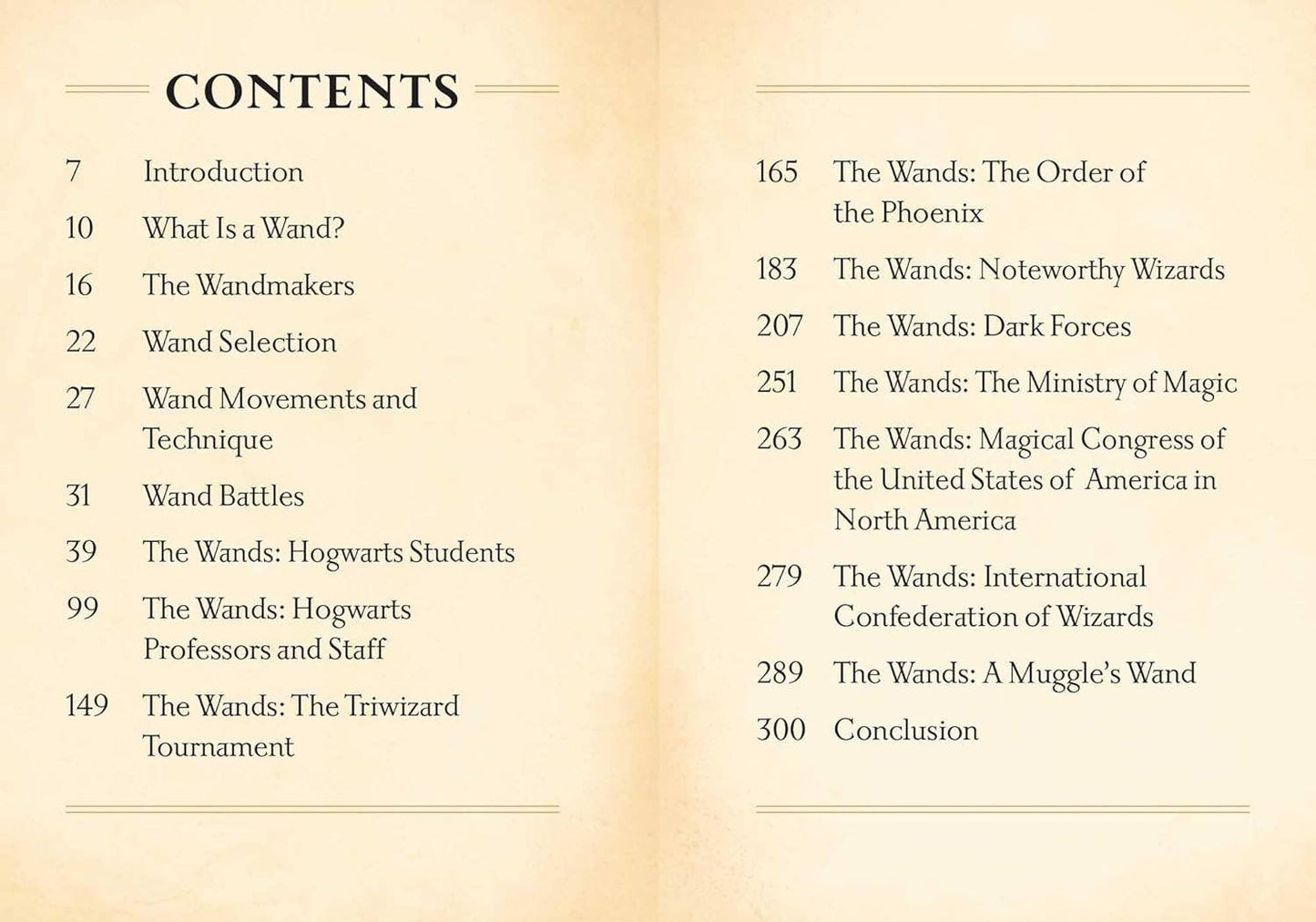 Harry Potter: Il mini libro delle bacchette