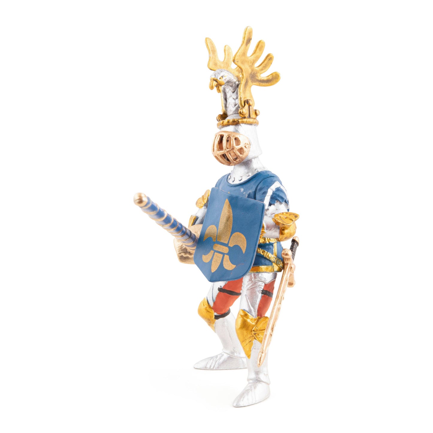 Statuetta Cavaliere Blu con giglio