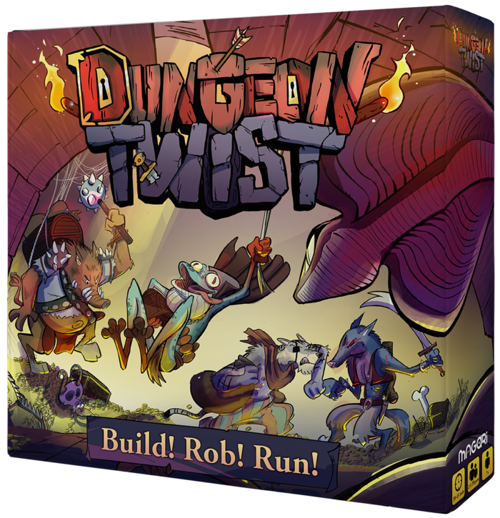 Dungeon Twist - Edizione Inglese con regolamento in Italiano