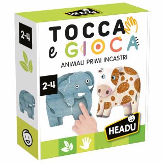 Animali Primi Incastri- Tocca e Gioca