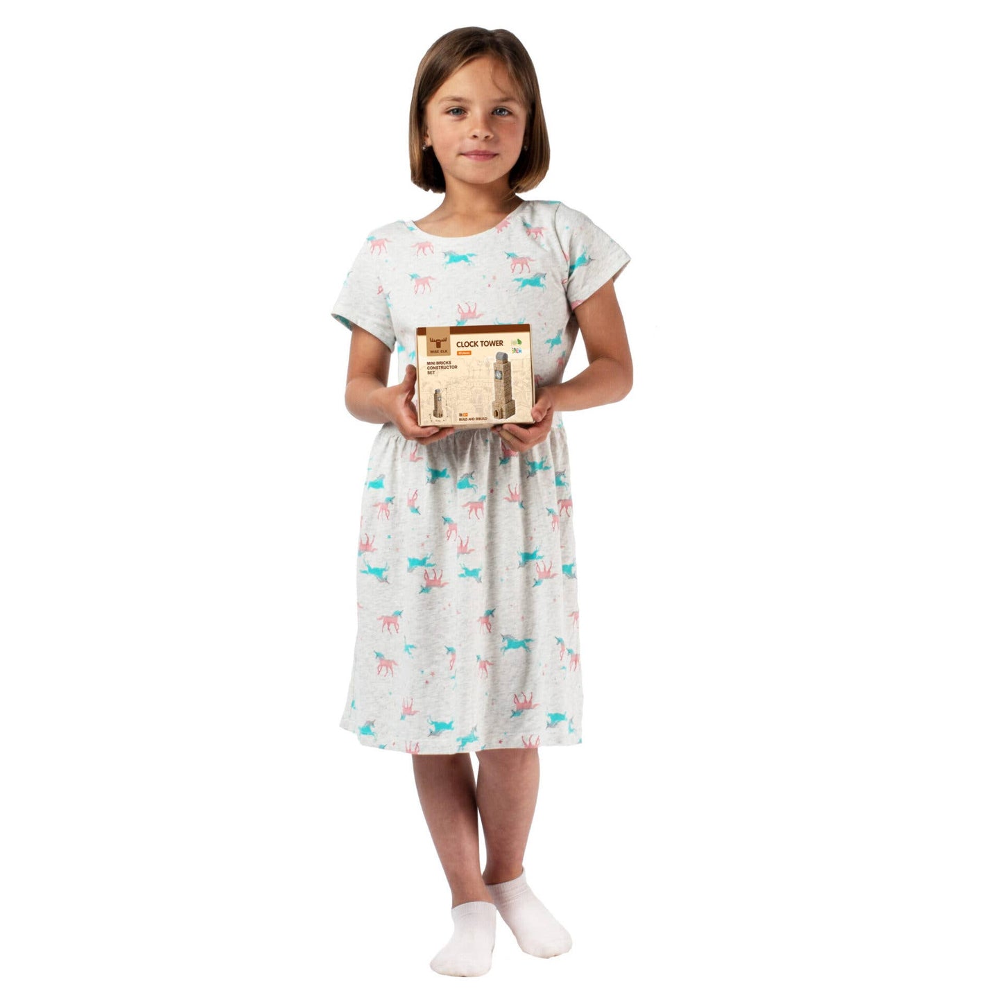 Torre dell'orologio - fatta di mini mattoncini - Wise Elk