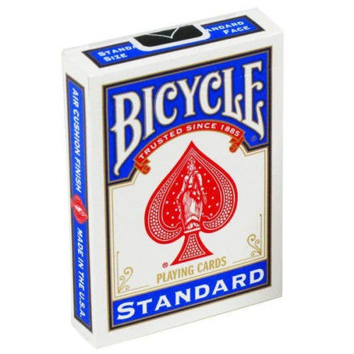 Carte standard per ciclisti, 2 mazzi, blu e rosse