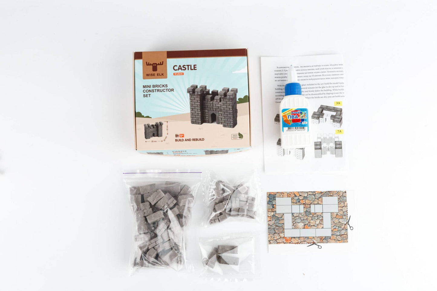 Castello - Mini costruzione in mattoni - Wise Elk