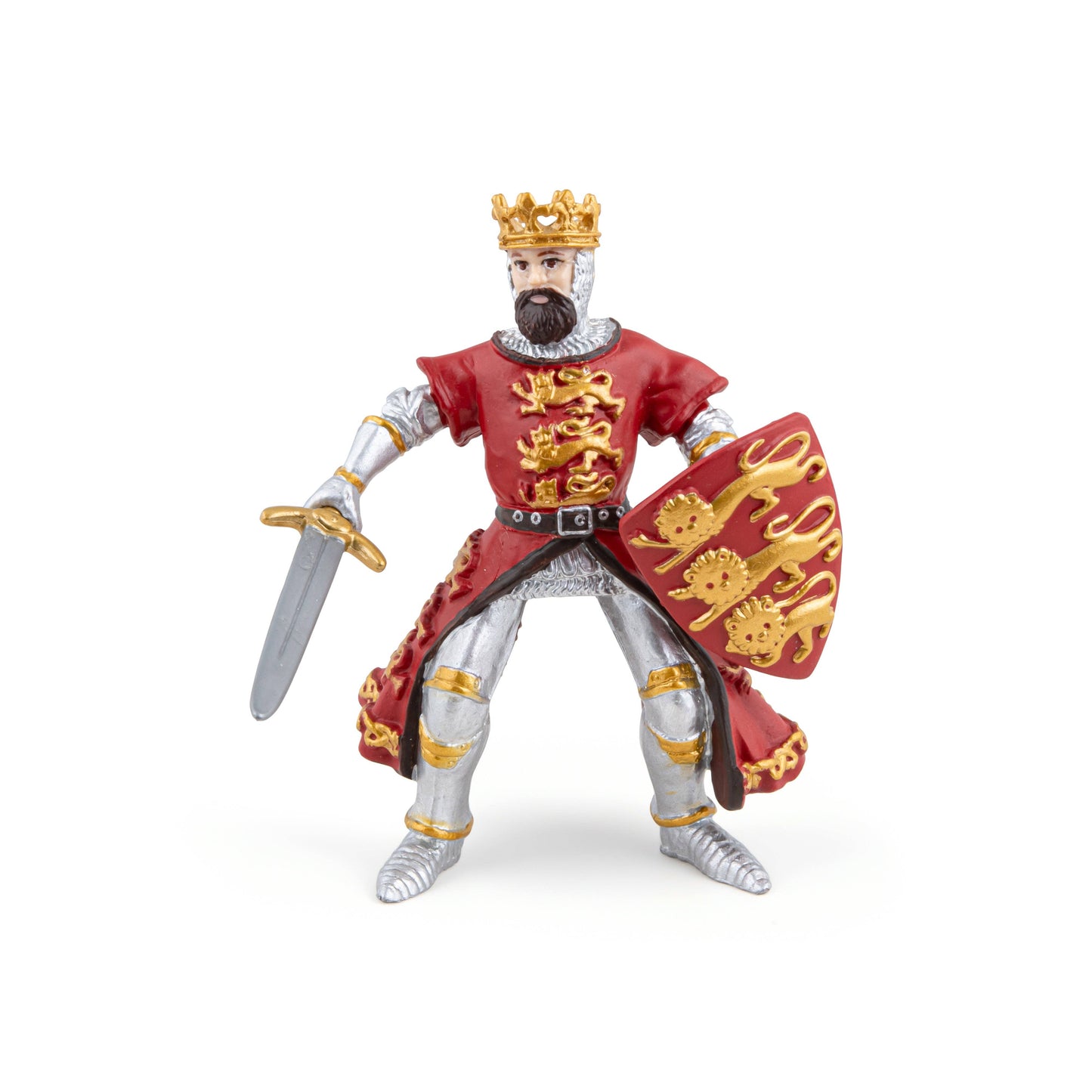 Figurina Re Riccardo Rossa